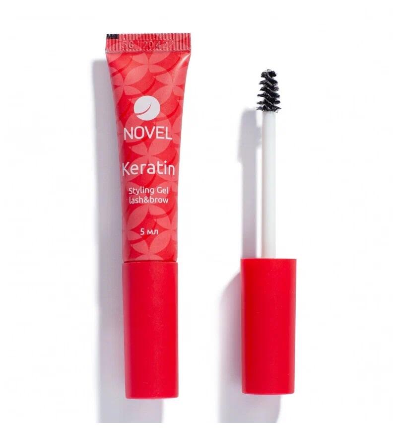 Keratin Styling Gel Lash&Brow NOVEL - уход за ламинированием