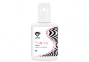 Гелевый ремувер LOVELY клубника 15ml